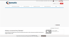 Desktop Screenshot of damatic.pl