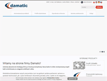 Tablet Screenshot of damatic.pl
