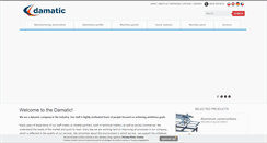 Desktop Screenshot of damatic.eu